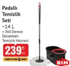 PEDALLI TEMİZLİK SETİ 14 L
